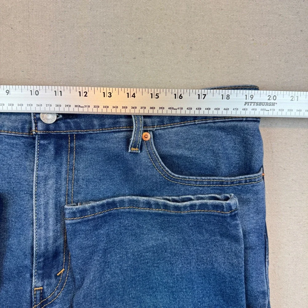 Levi's 38x32 511 Slim Fit Jeans Mens Blue Denim Pants 511-0782